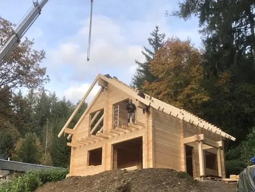 Construire une maison en bois projet "Allure"