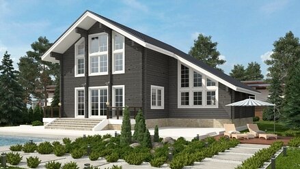 Maison en bois projet "199-Alpin"