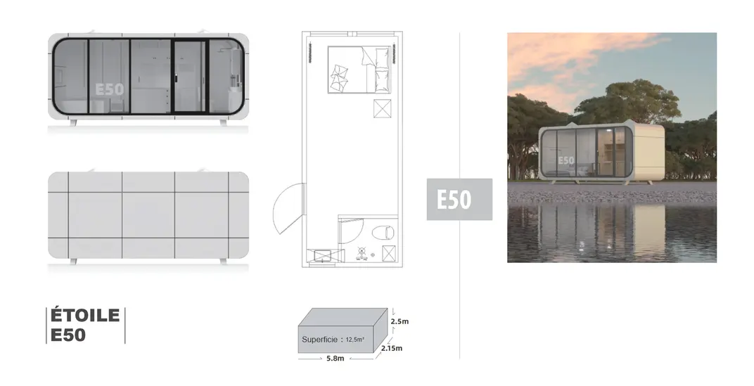 Maison du futur, projet «ÉTOILE» E50