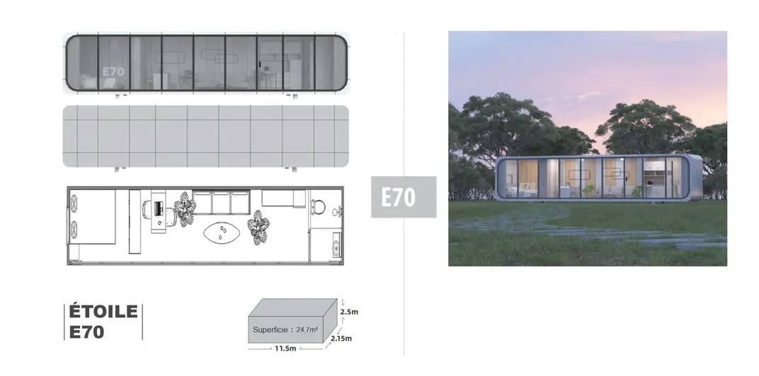 Maison du futur, projet «ÉTOILE» E70