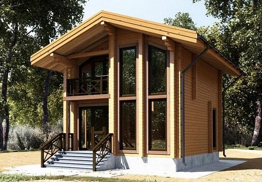 Maison en bois en kit projet "Til"
