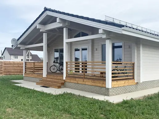 Maison en bois, projet Sélénée Maison en bois, projet Sélénée