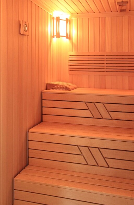 Un sauna à côté de la maison Solaris